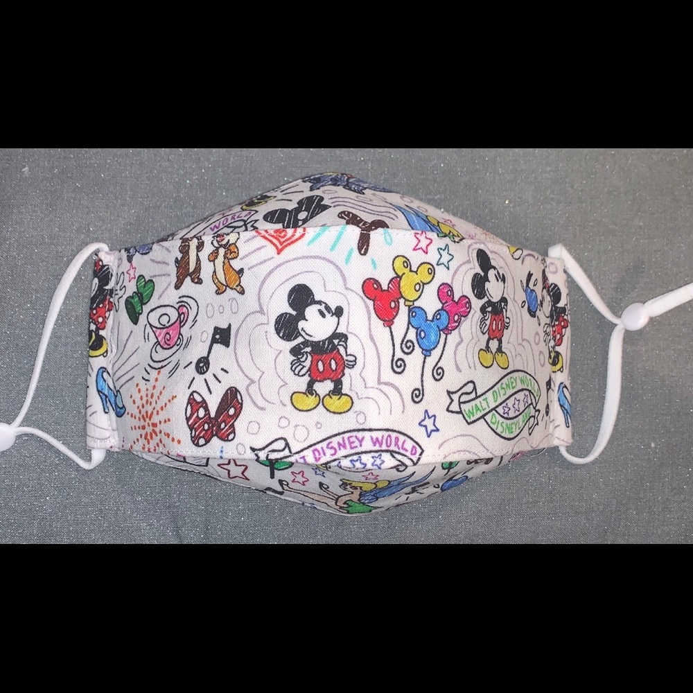 Disney Dooney Sketch Handmade 3D Face Mask
